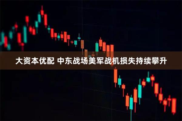 大资本优配 中东战场美军战机损失持续攀升